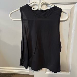 Lululemon Fast as Light Tank in black, size 6